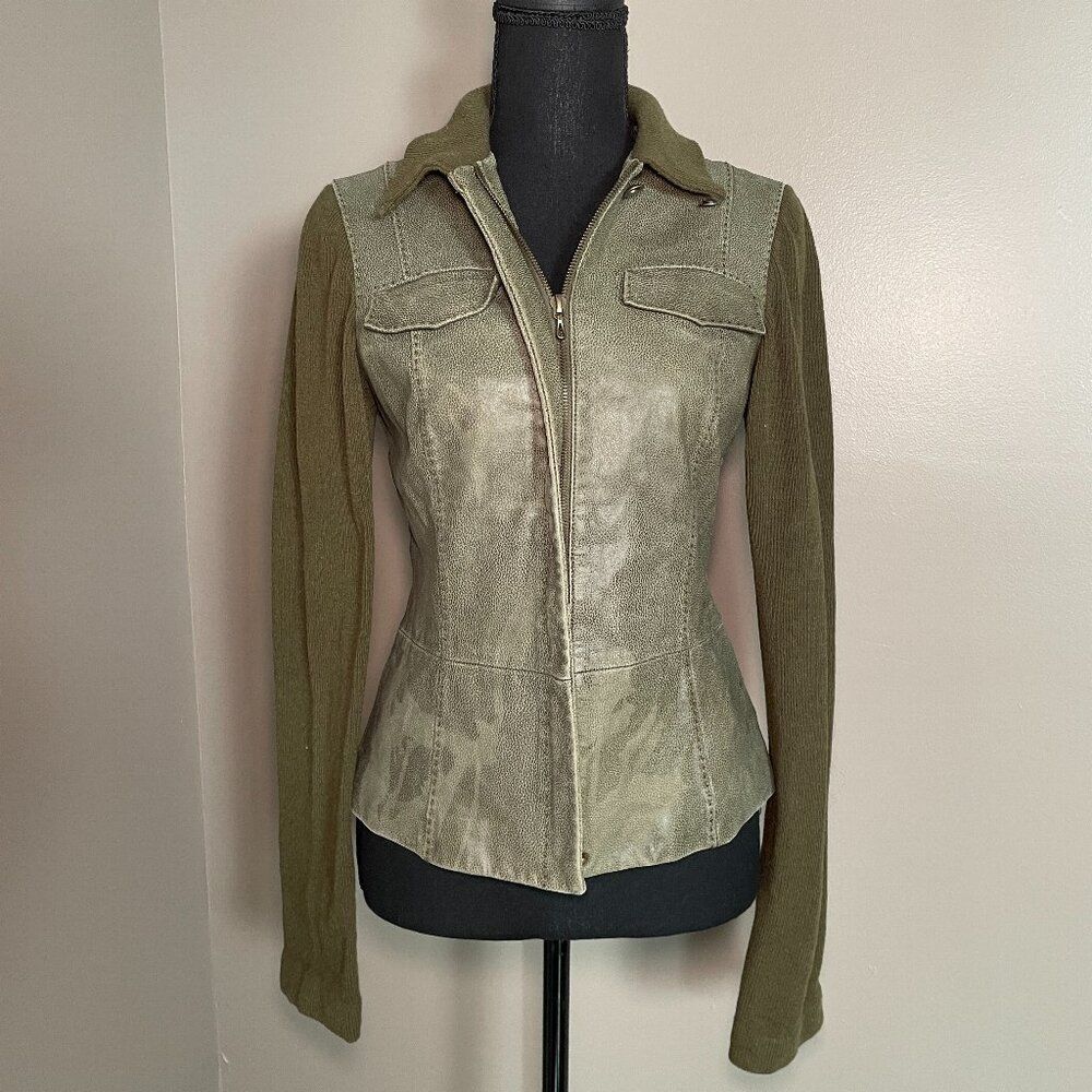 WORTH Vintage Moto Jacket - Leather + Wool